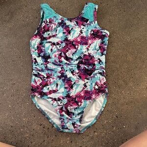 Multi Color Gymnastics Leotard